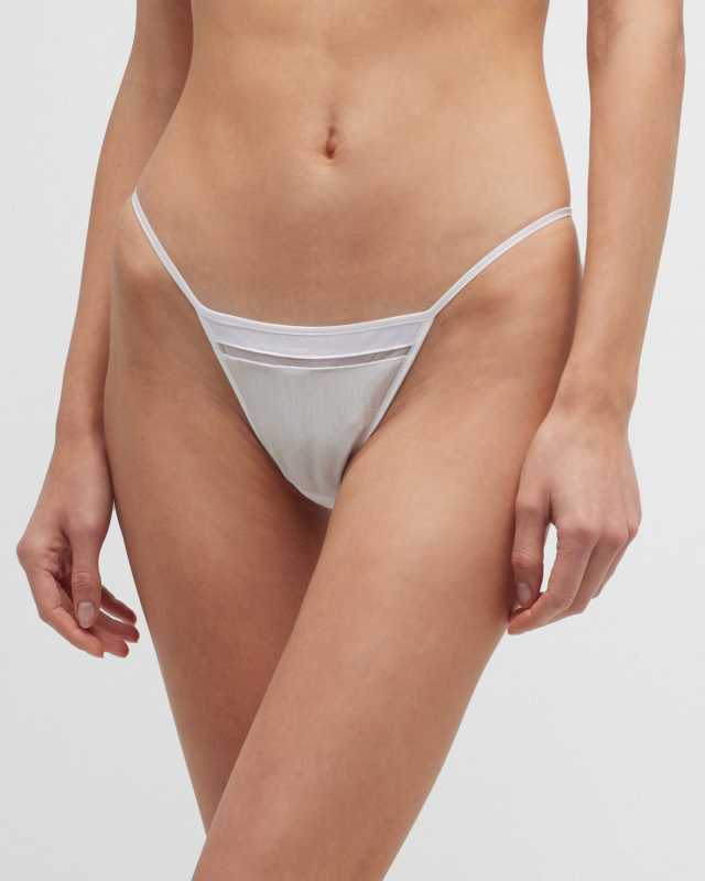 Intime Mesh-Inset Thong
